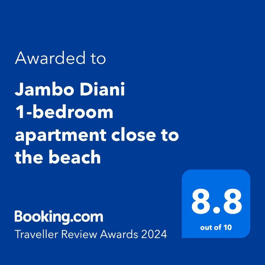 Jambo Diani 1-Bedroom Apartment Close To The Beach Diani Beach Zewnętrze zdjęcie